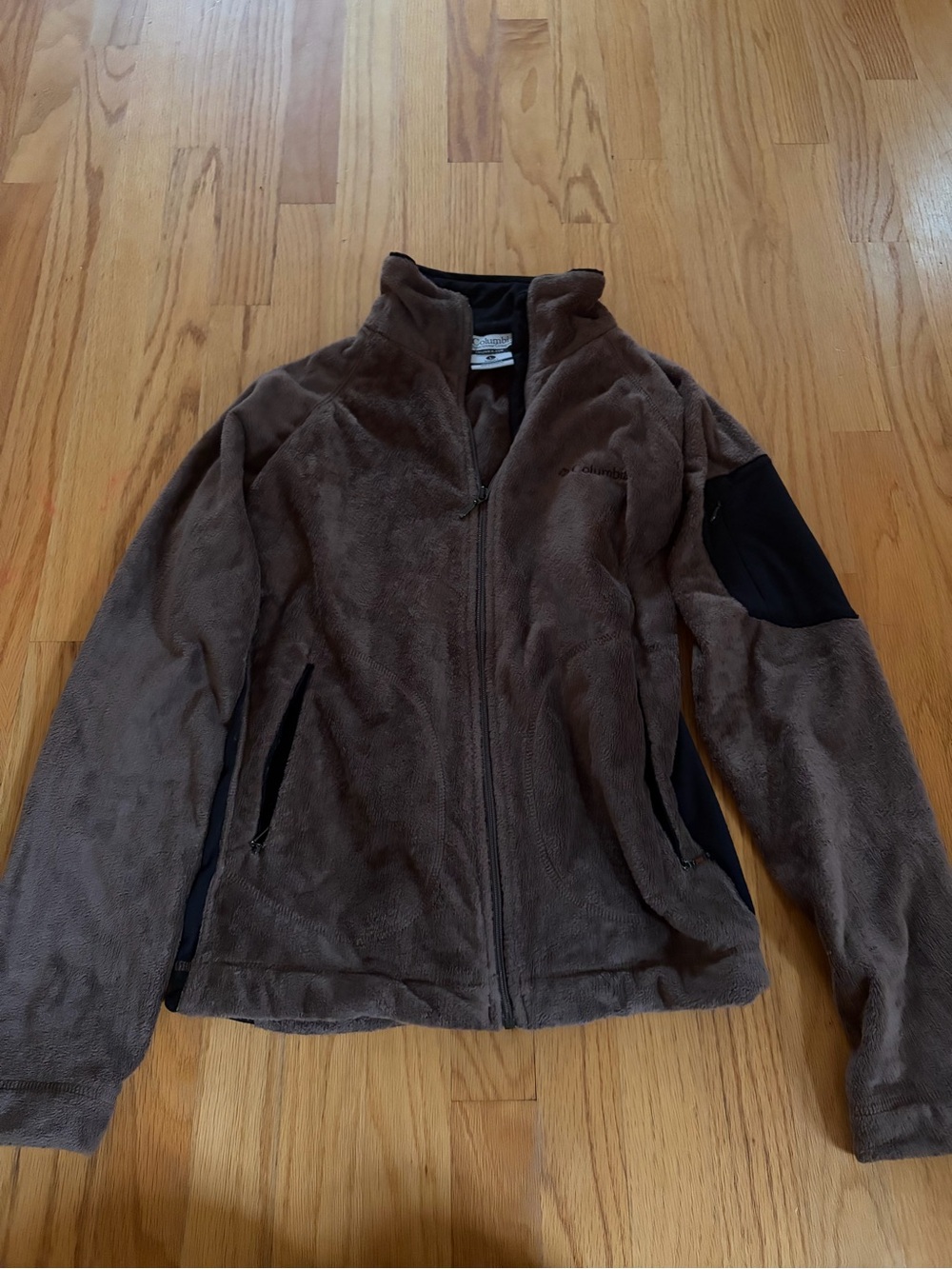 Columbia Woman’s  Brown Full-Zip Fleece Jacket
